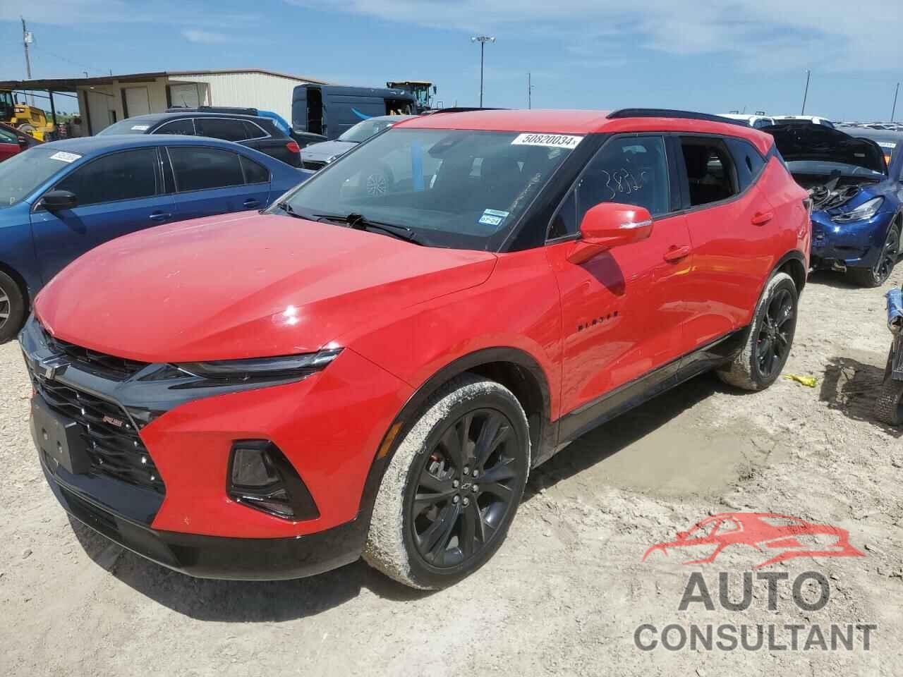 CHEVROLET BLAZER 2020 - 3GNKBERSXLS687870