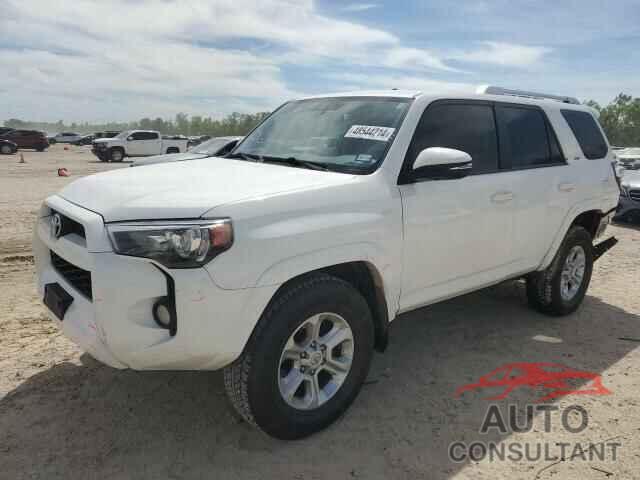 TOYOTA 4RUNNER 2017 - JTEZU5JR6H5162960