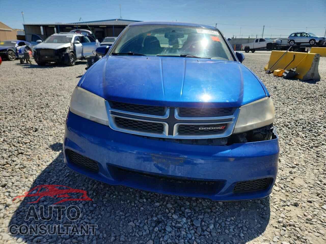 DODGE AVENGER 2012 - 1C3CDZCB5CN198945