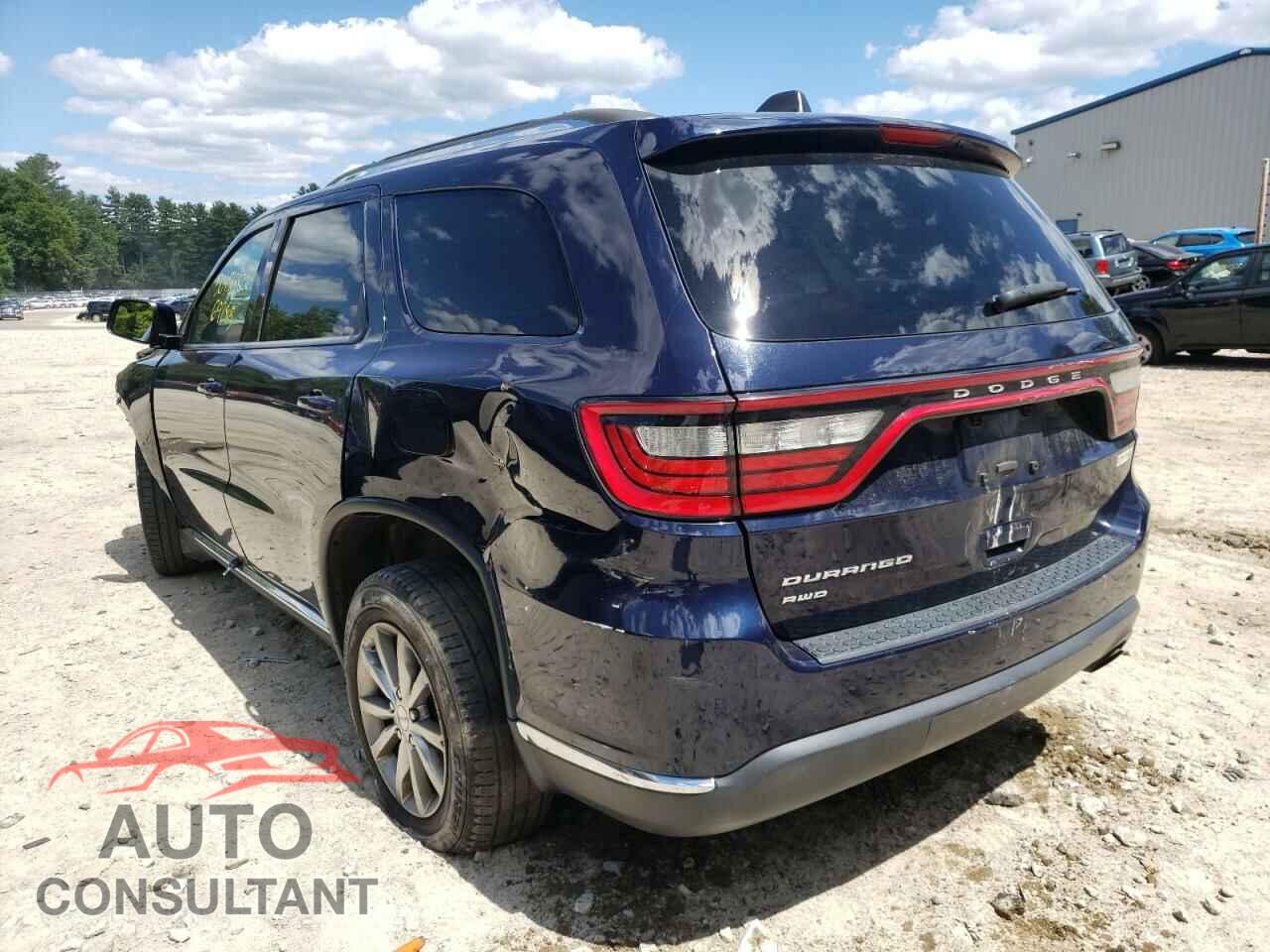 DODGE DURANGO 2017 - 1C4RDJAG0HC828265