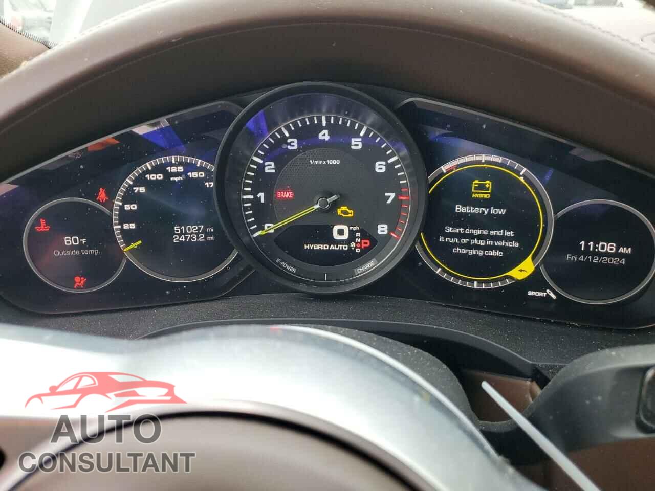 PORSCHE CAYENNE 2020 - WP1AE2AY4LDA22102