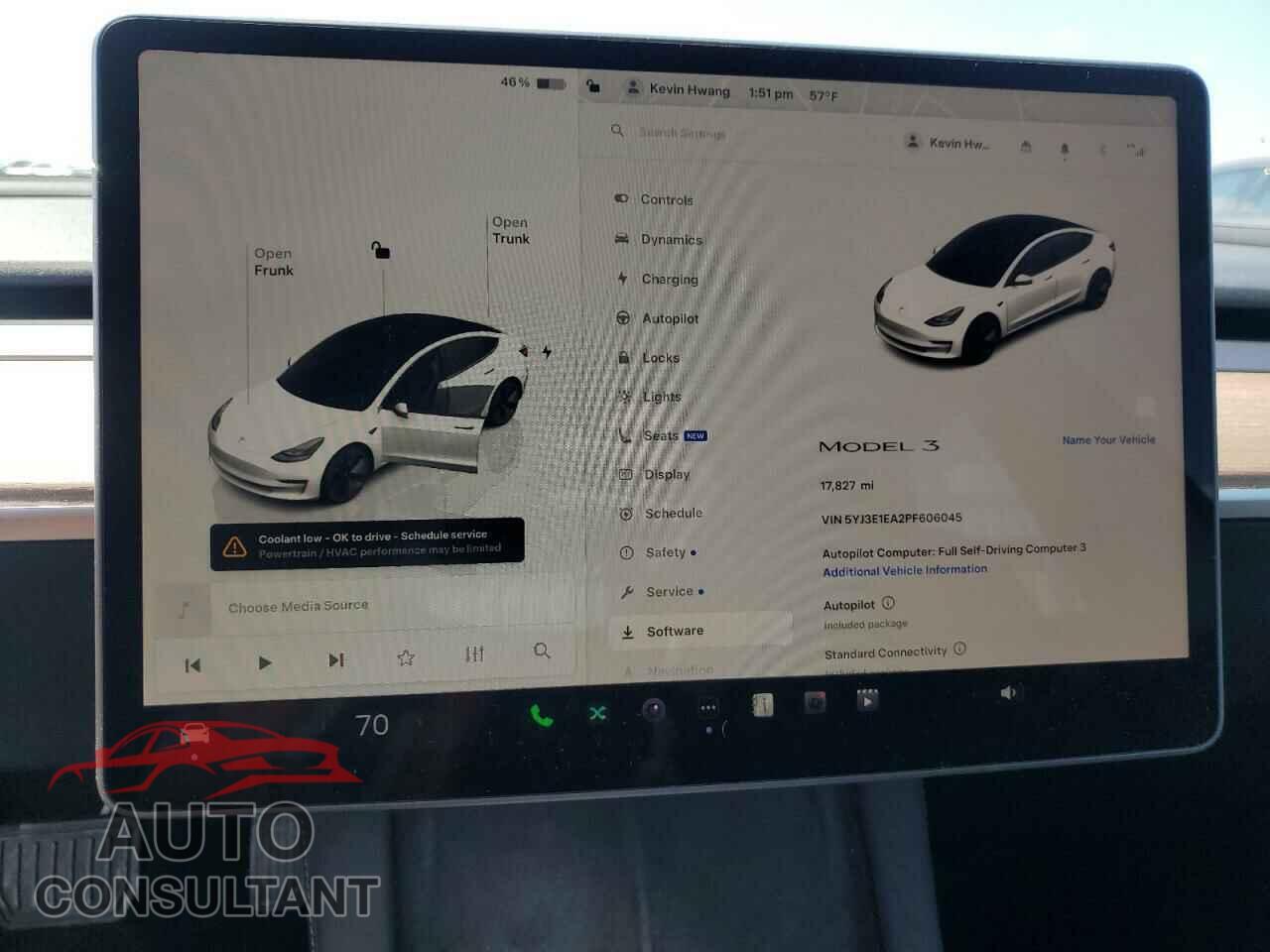 TESLA MODEL 3 2023 - 5YJ3E1EA2PF606045
