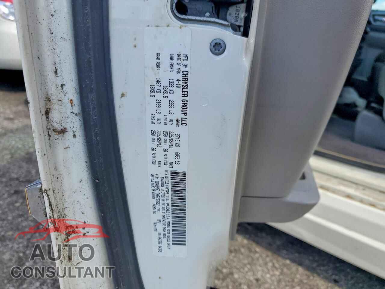 DODGE CARAVAN 2010 - 2D4RN5D15AR297687