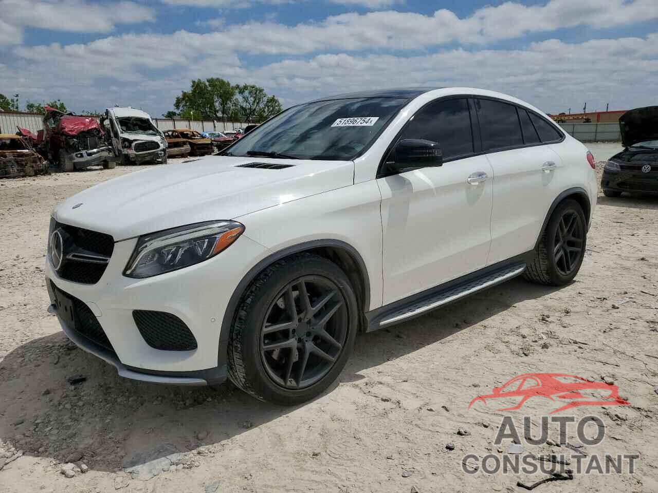 MERCEDES-BENZ GLE-CLASS 2016 - 4JGED6EBXGA039072