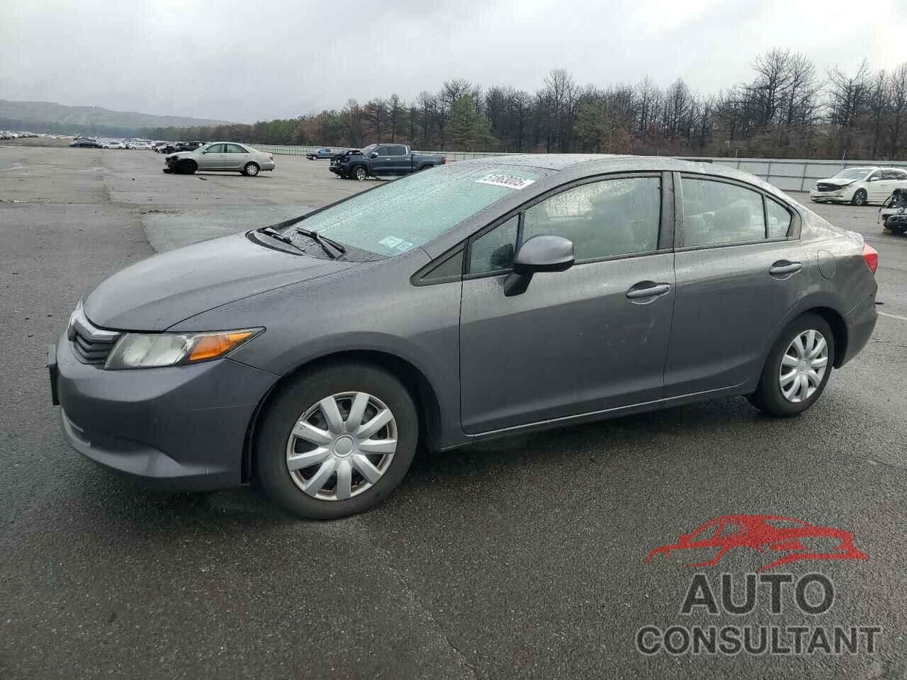 HONDA CIVIC 2012 - 2HGFB2F52CH596054