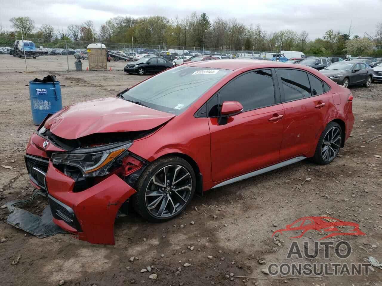 TOYOTA COROLLA 2021 - JTDS4MCE9MJ063996