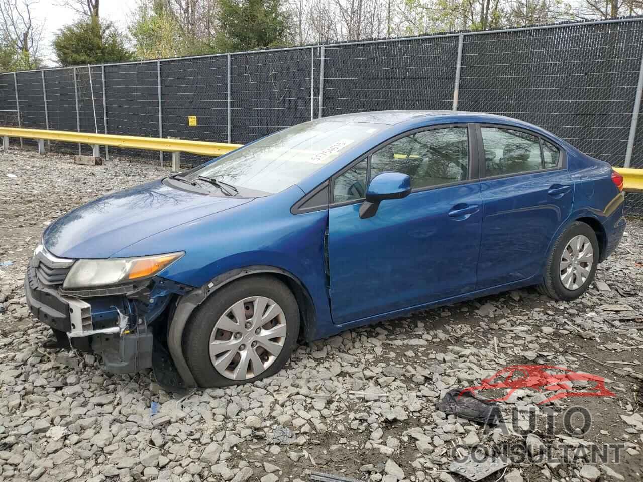HONDA CIVIC 2012 - 19XFB2F52CE369196