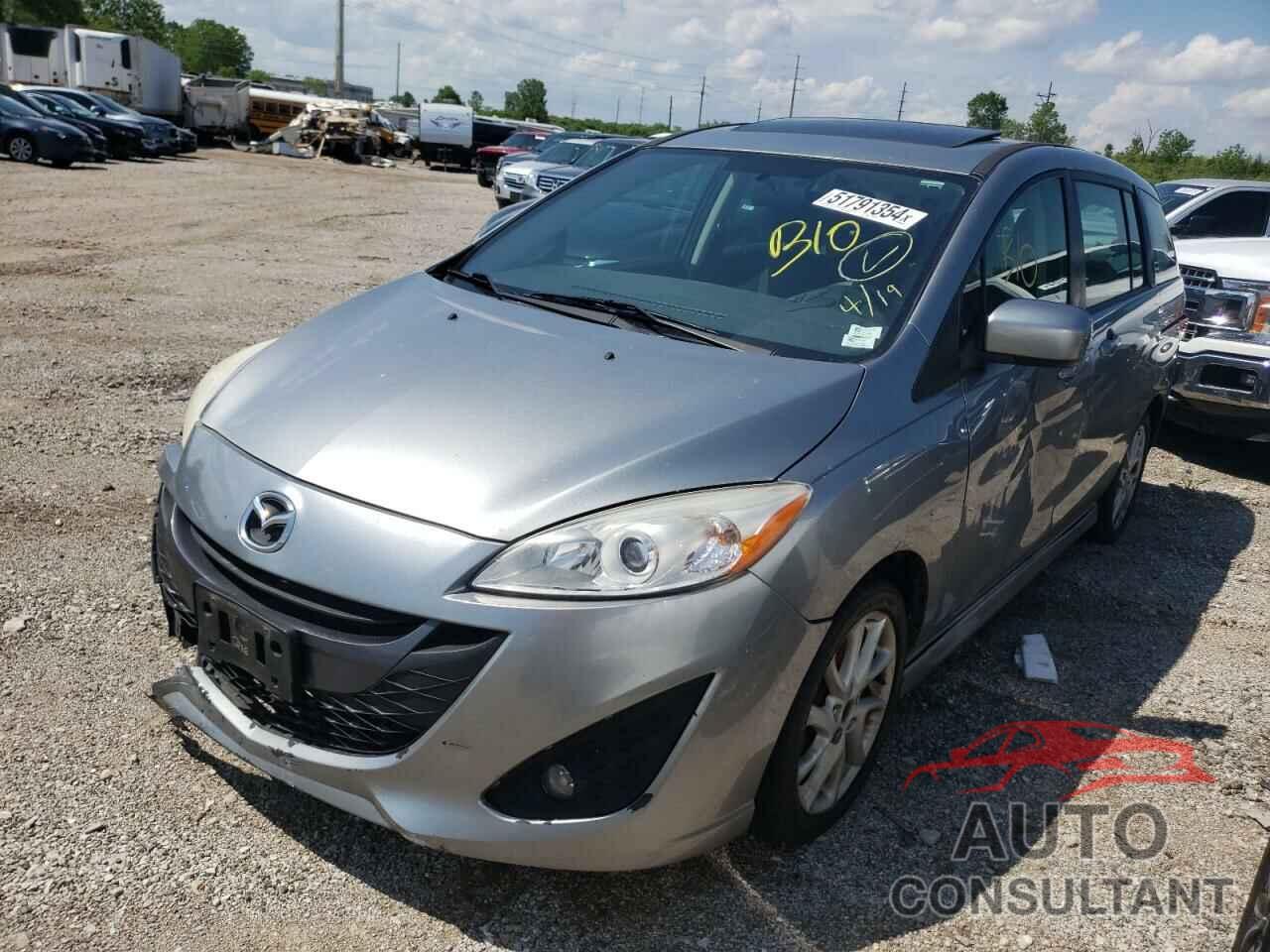 MAZDA 5 2012 - JM1CW2CL3C0140366