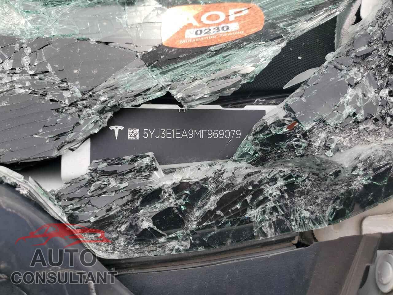 TESLA MODEL 3 2021 - 5YJ3E1EA9MF969079