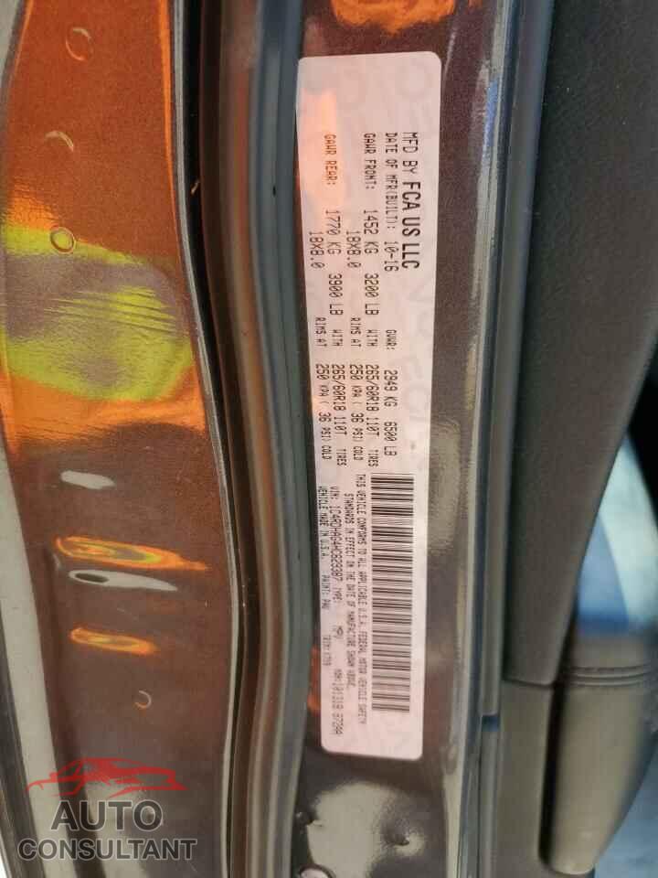 DODGE DURANGO 2017 - 1C4RDHAG4HC629387