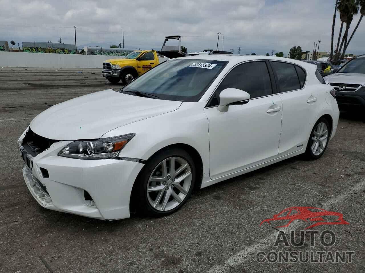 LEXUS CT 200 2017 - JTHKD5BH1H2284265