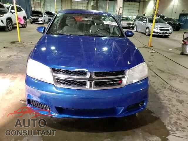 DODGE AVENGER 2012 - 1C3CDZCB2CN177647
