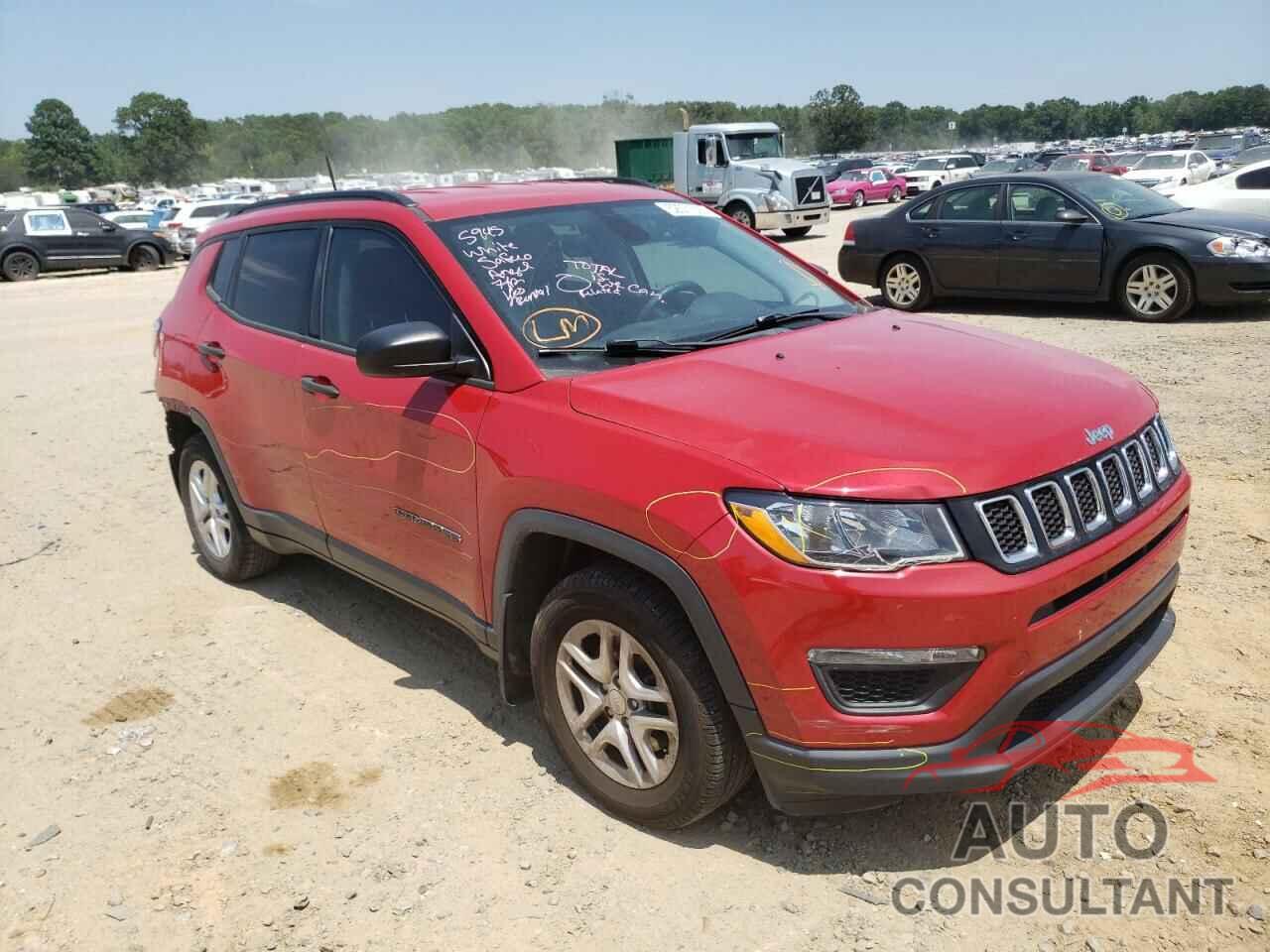 JEEP COMPASS 2018 - 3C4NJCAB5JT122555