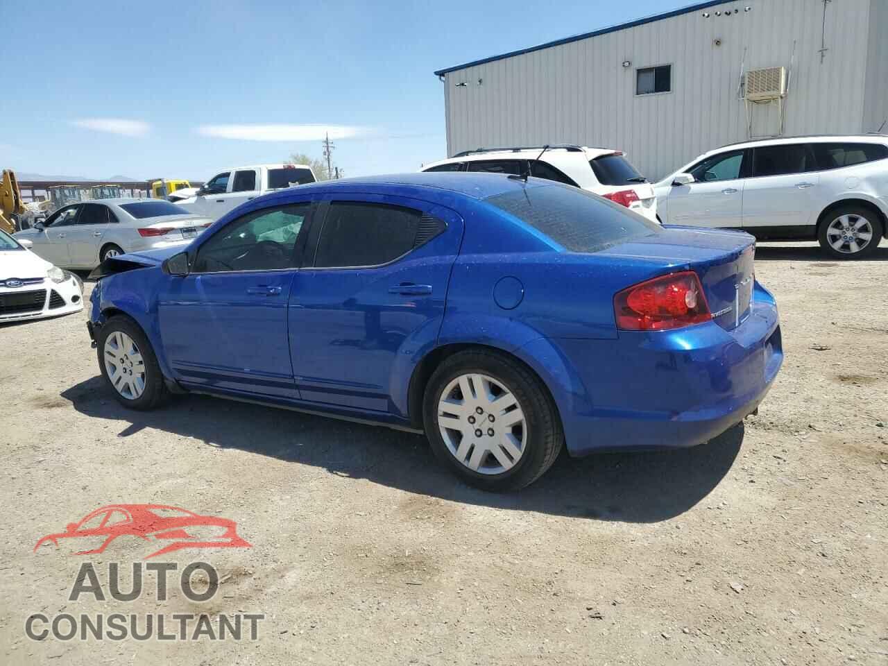 DODGE AVENGER 2012 - 1C3CDZAG8CN327579