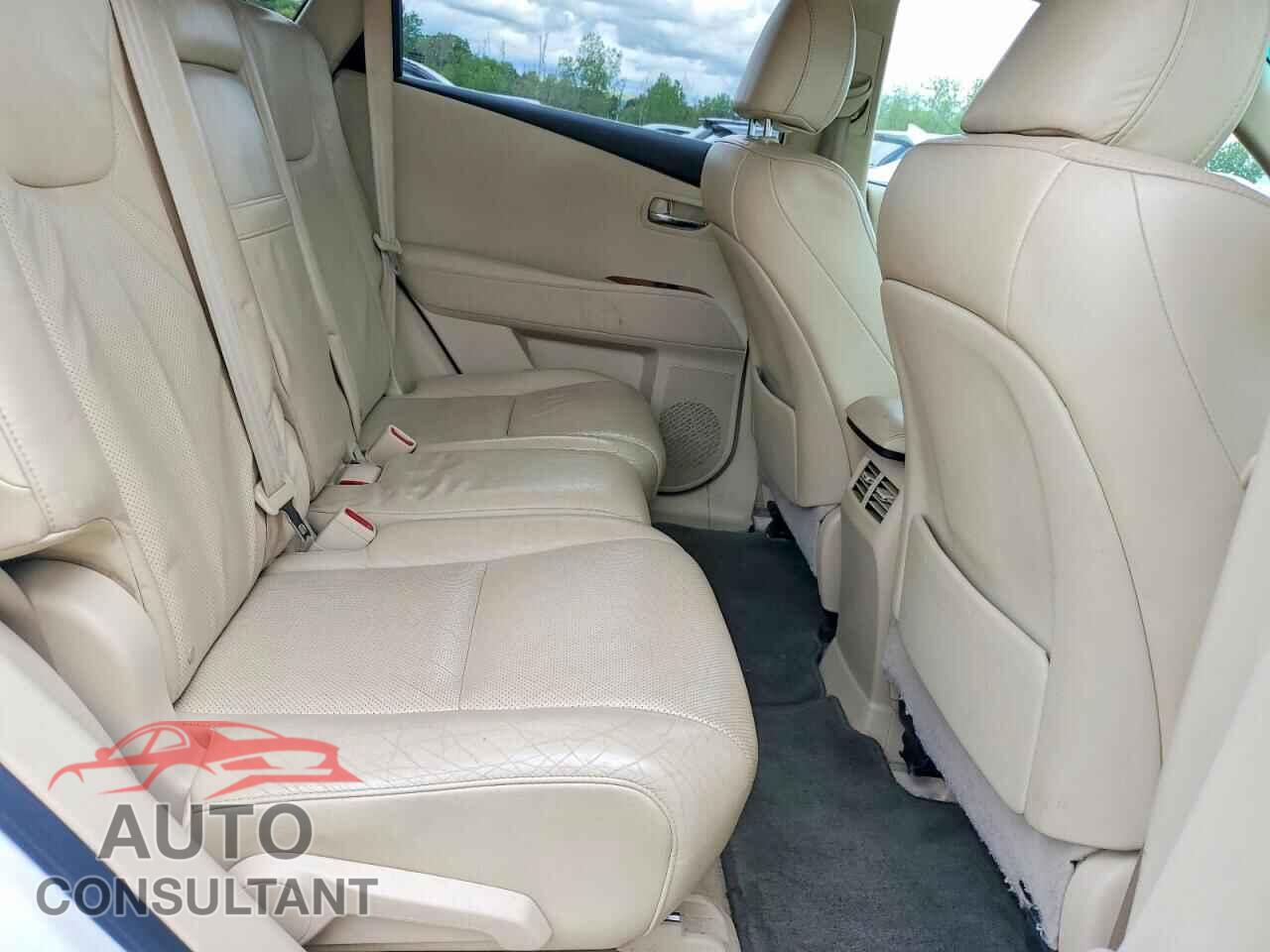 LEXUS RX350 2012 - 2T2BK1BA4CC153713