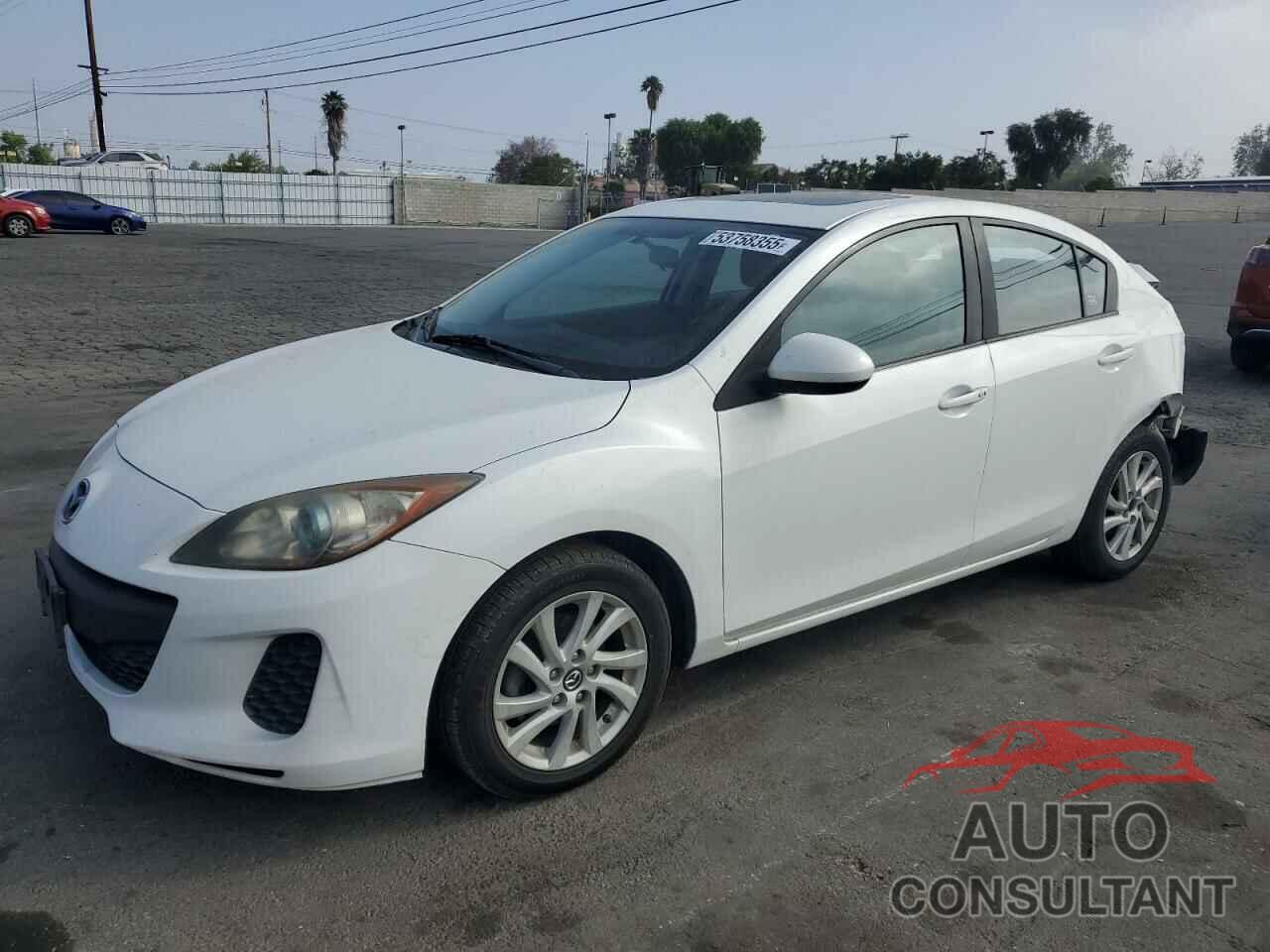 MAZDA 3 2013 - JM1BL1WP3D1785334