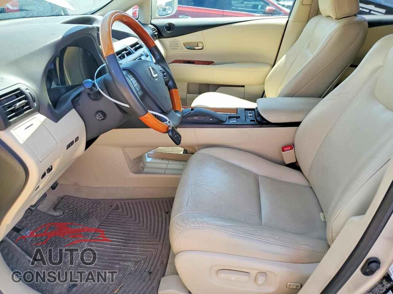 LEXUS RX350 2012 - 2T2ZK1BA2CC085944