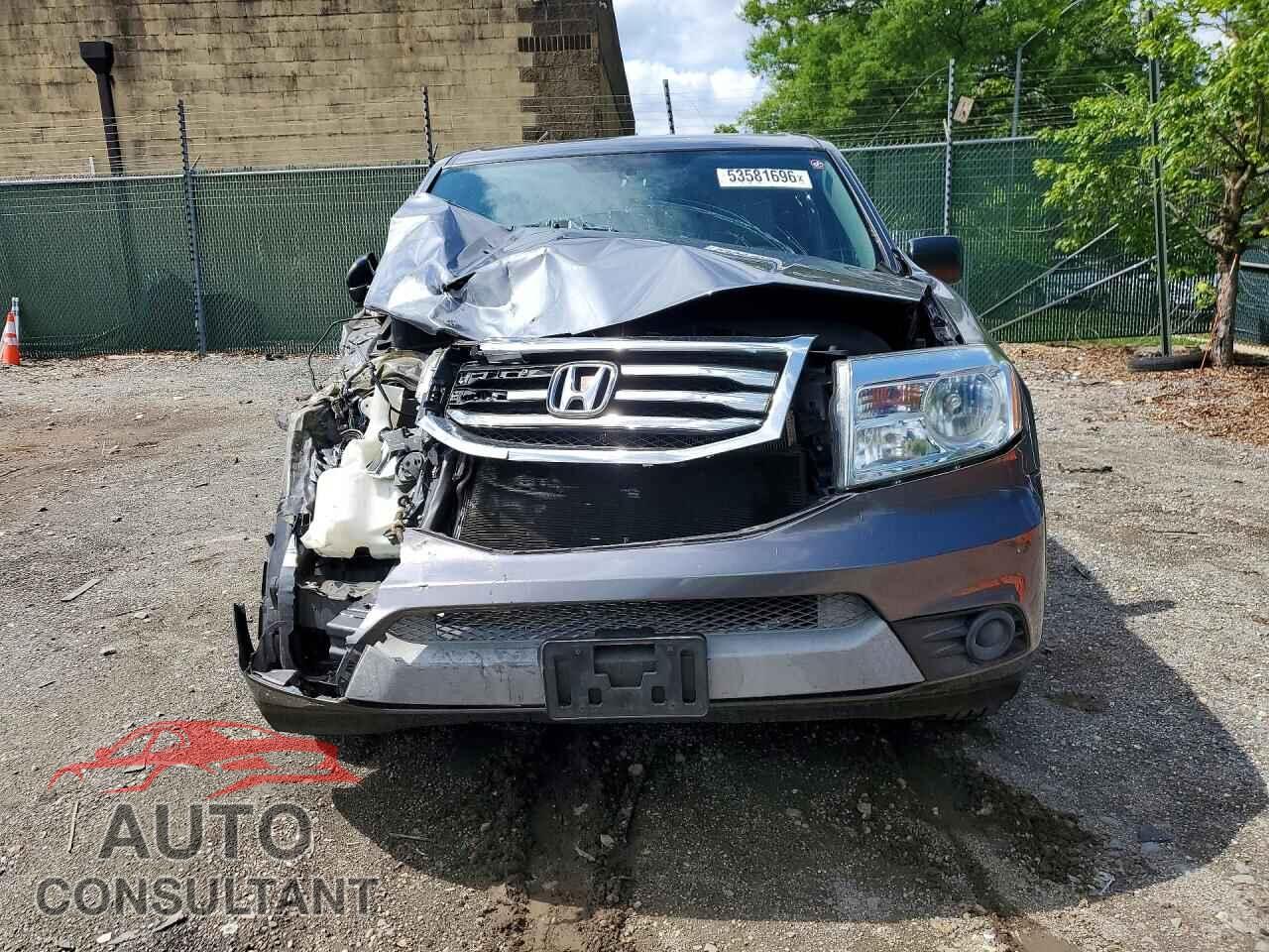 HONDA PILOT 2014 - 5FNYF3H2XEB012884