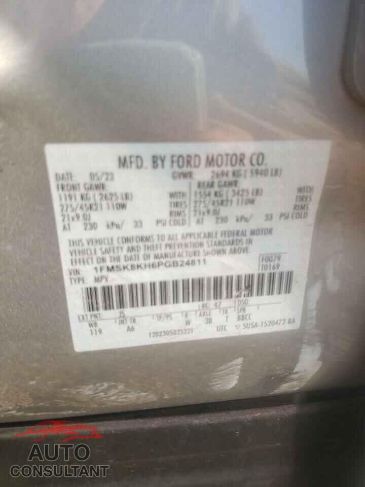 FORD EXPLORER 2023 - 1FMSK8KH6PGB24811