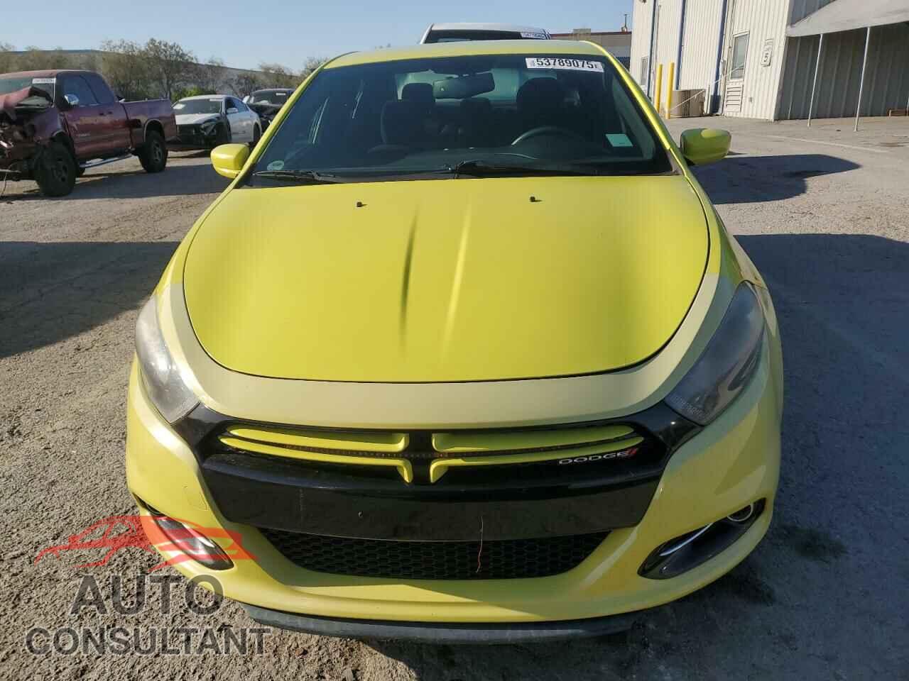 DODGE DART 2013 - 1C3CDFBA6DD103677