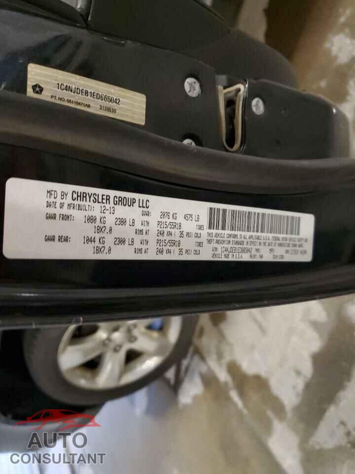 JEEP COMPASS 2014 - 1C4NJDEB1ED665042