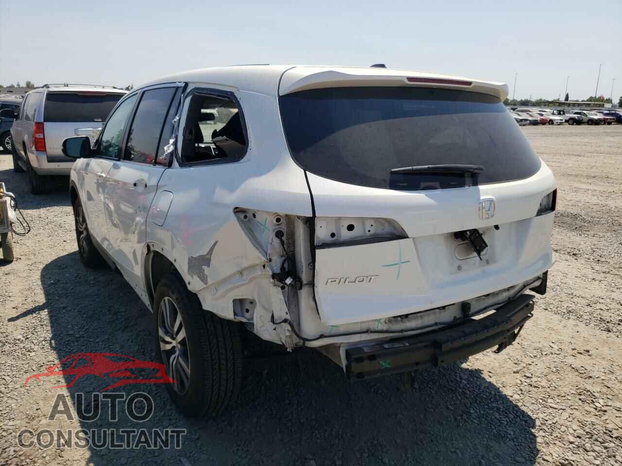 HONDA PILOT 2016 - 5FNYF5H76GB040143