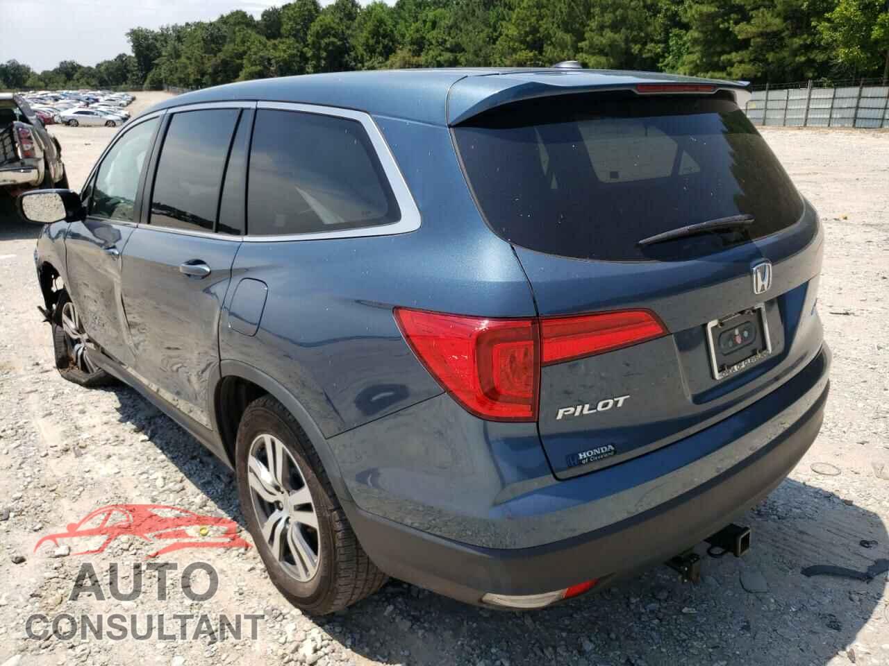 HONDA PILOT 2017 - 5FNYF6H53HB033155