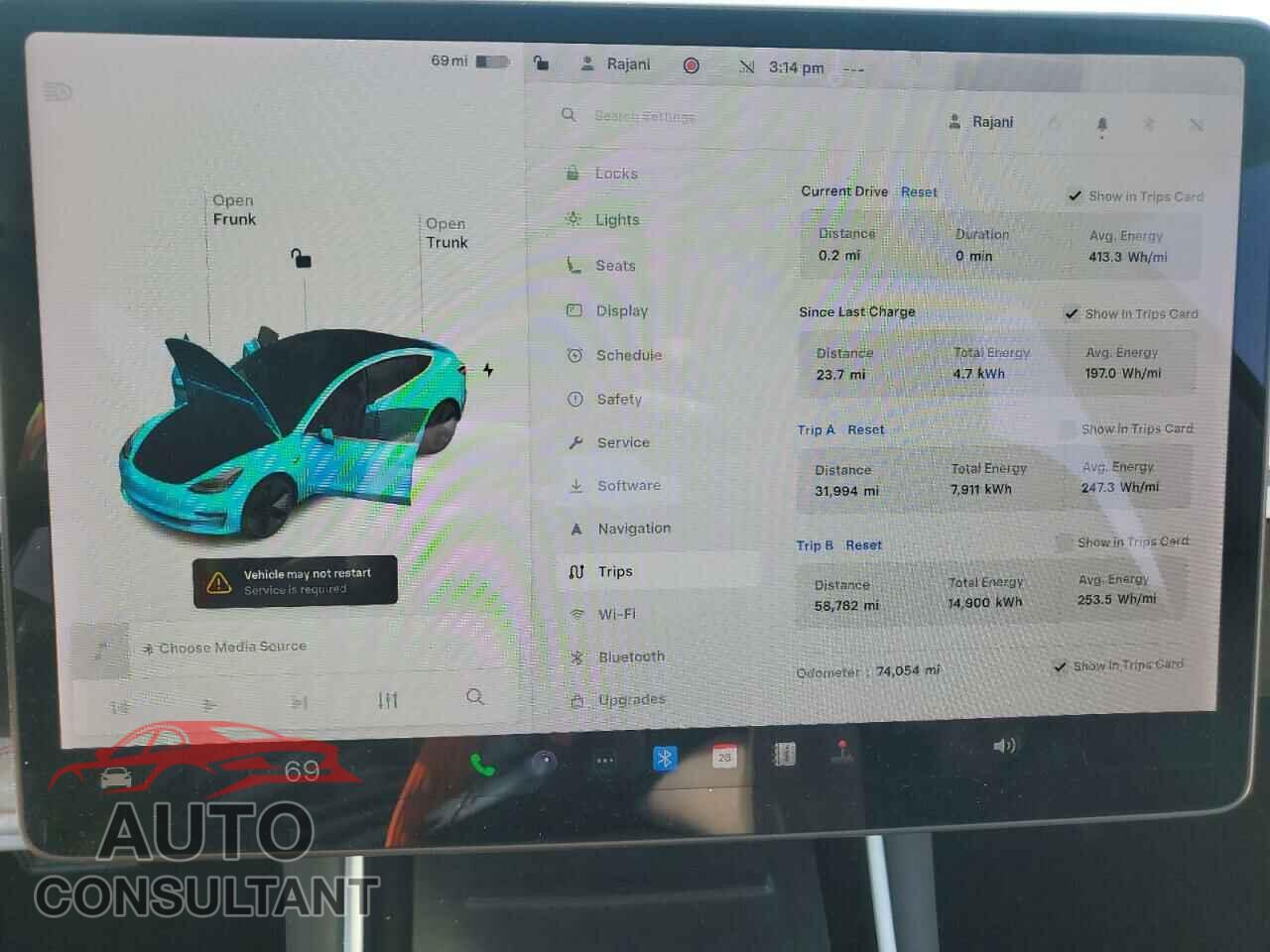 TESLA MODEL 3 2019 - 5YJ3E1EA3KF398251