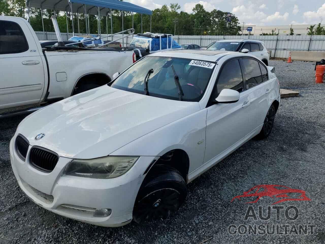 BMW 3 SERIES 2009 - WBAPH775X9NM31122