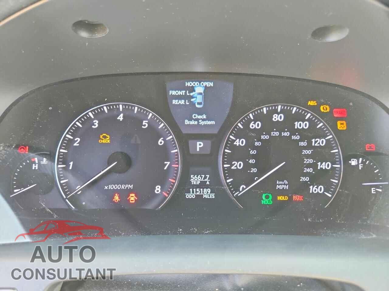 LEXUS LS460 2010 - JTHBL5EF0A5093048