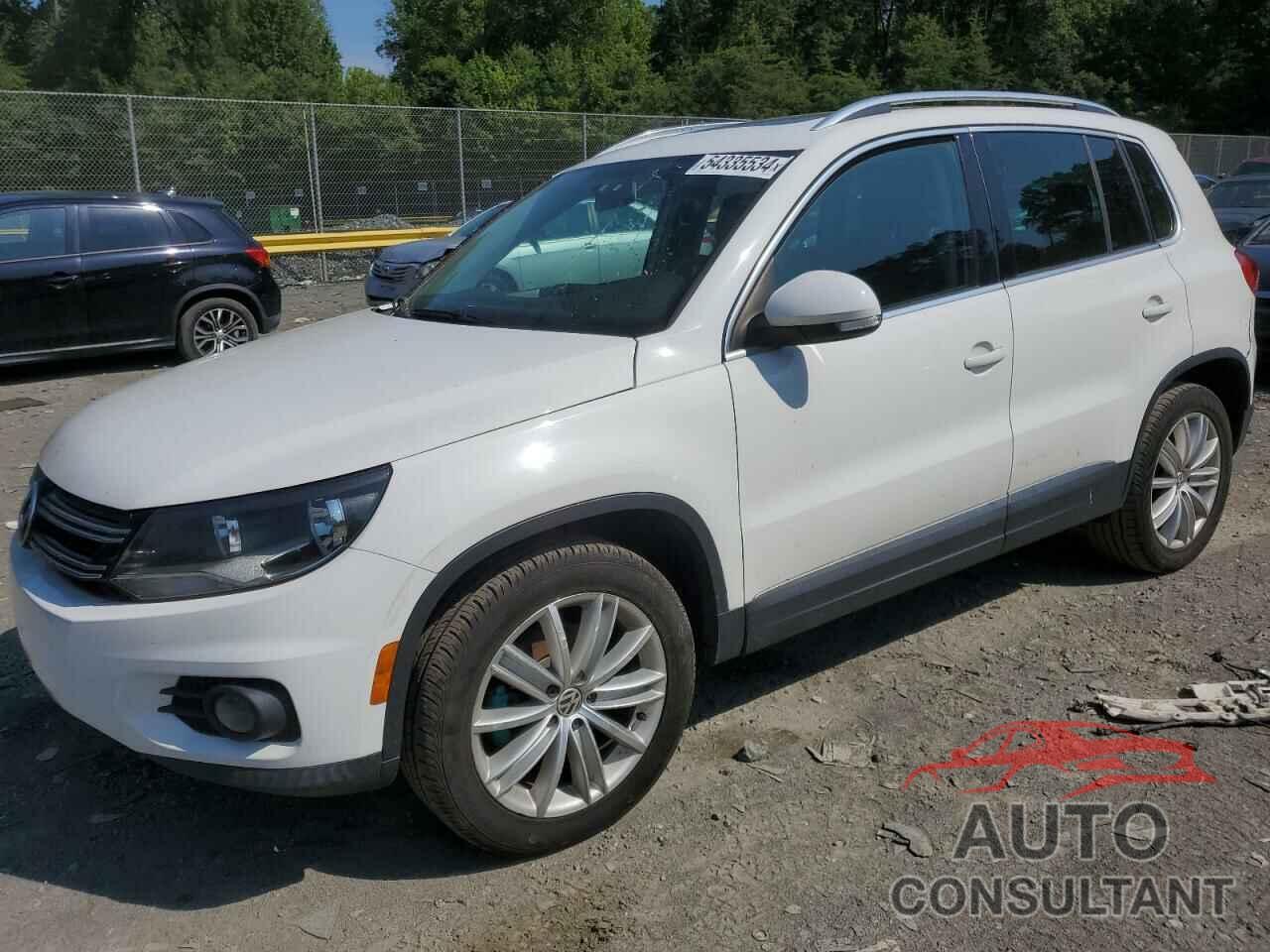 VOLKSWAGEN TIGUAN 2012 - WVGAV7AX0CW535644