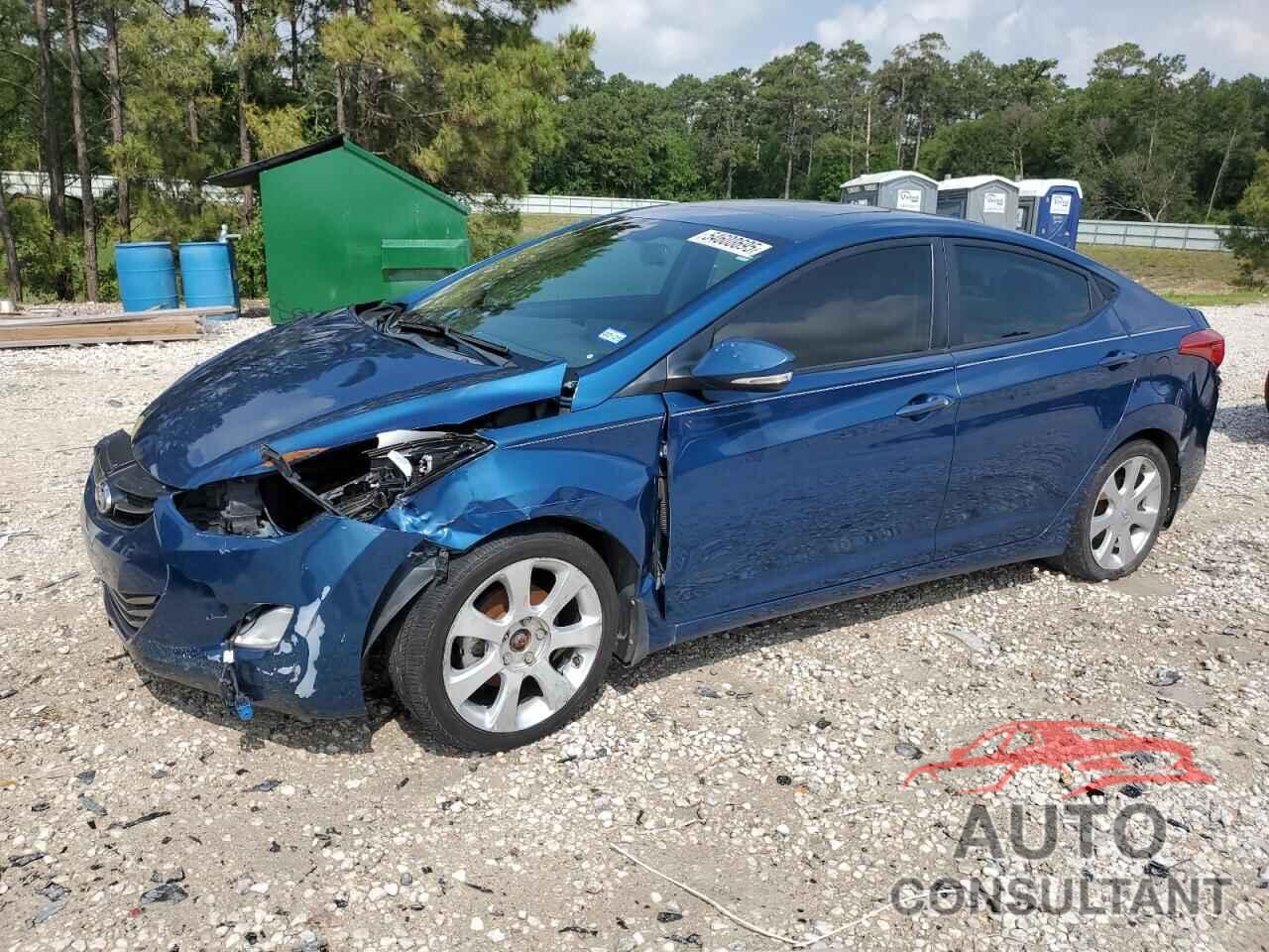 HYUNDAI ELANTRA 2013 - KMHDH4AE3DU979664