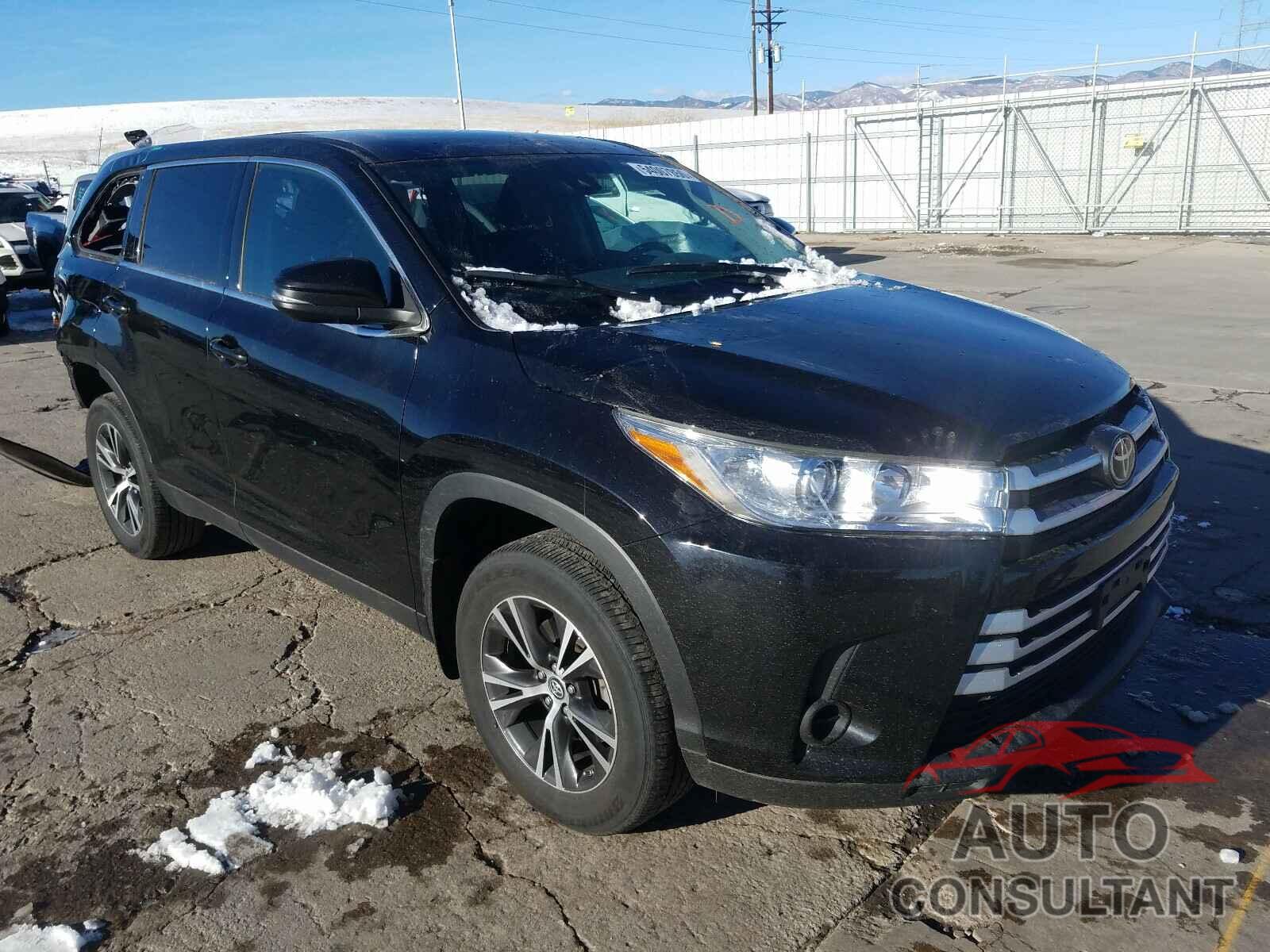 TOYOTA HIGHLANDER 2019 - 5TDBZRFH9KS986466