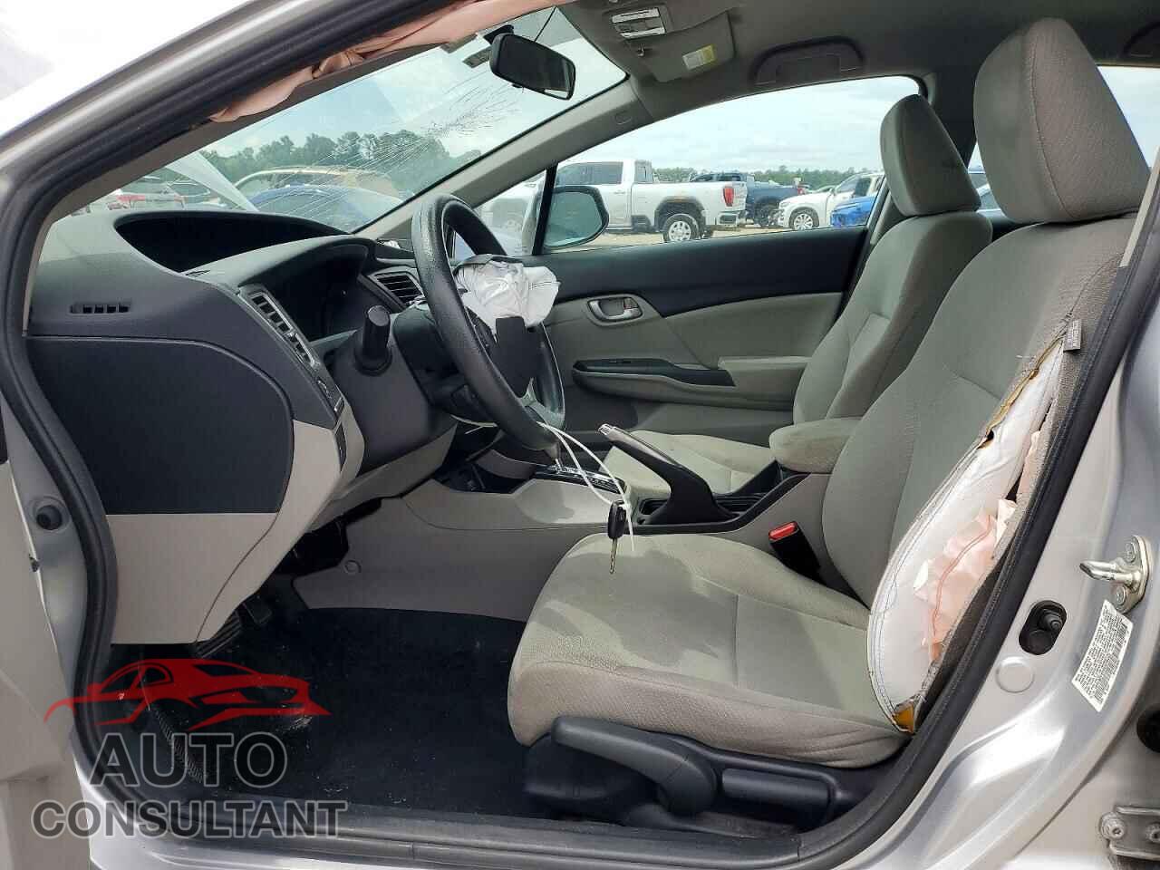 HONDA CIVIC 2013 - 19XFB2F57DE078453