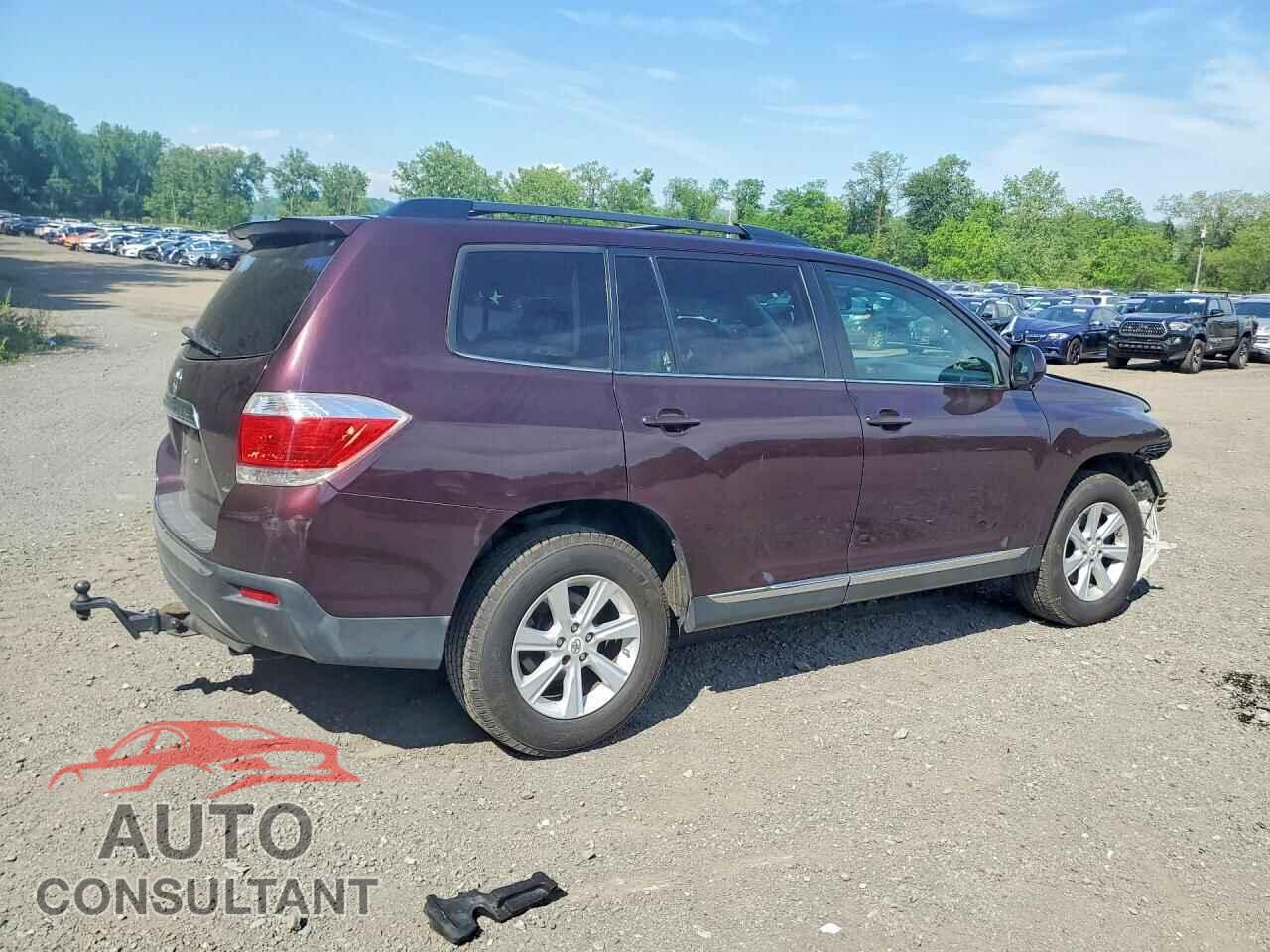 TOYOTA HIGHLANDER 2011 - 5TDBK3EH5BS068698