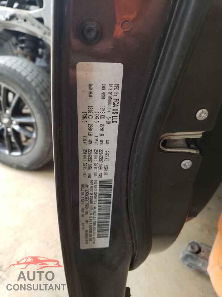 DODGE JOURNEY 2019 - 3C4PDCBB7KT779034