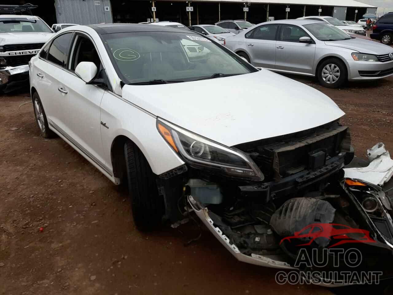 HYUNDAI SONATA 2017 - KMHE34L19HA044881