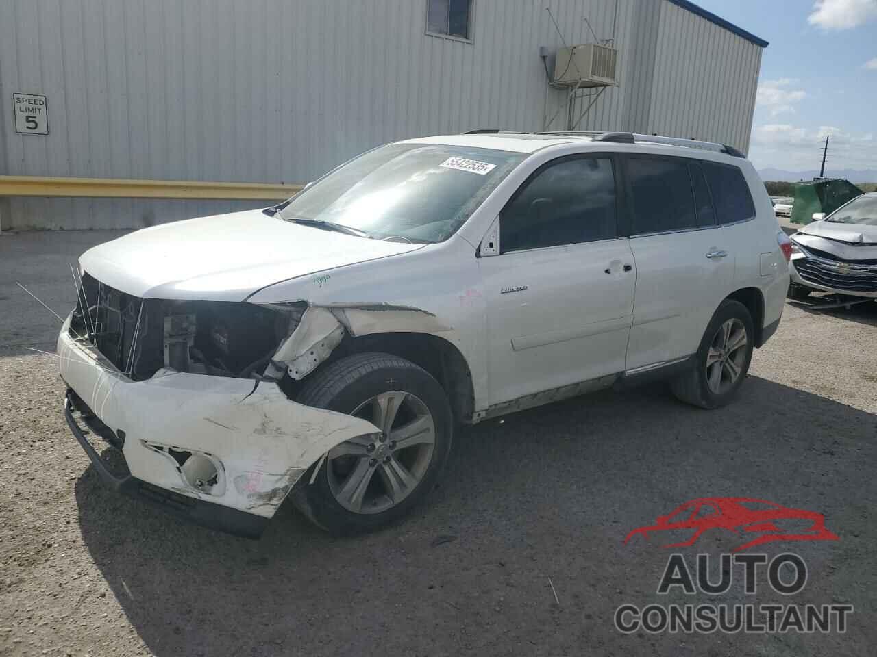 TOYOTA HIGHLANDER 2012 - 5TDYK3EH6CS061867