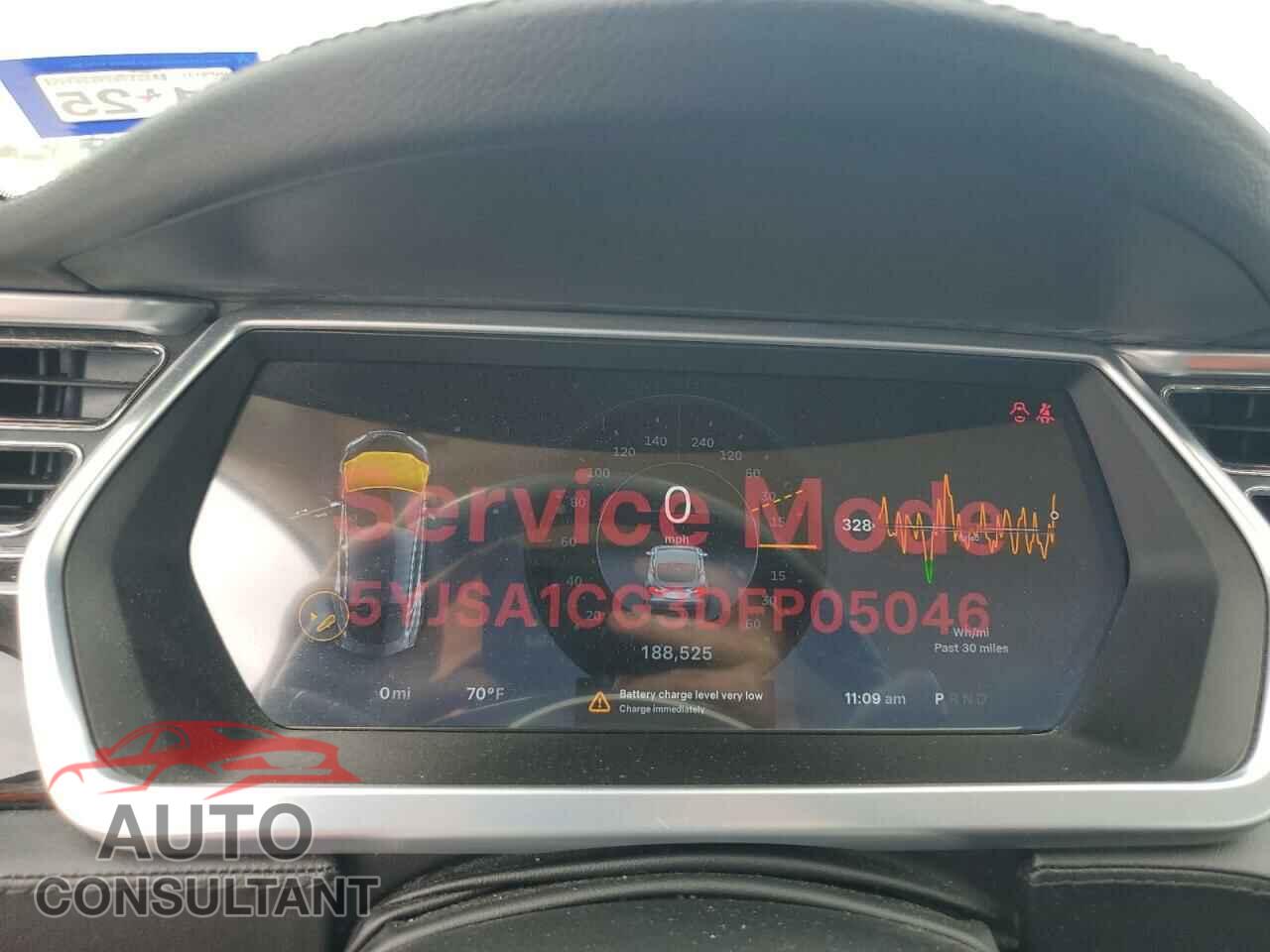 TESLA MODEL S 2013 - 5YJSA1CG3DFP05046