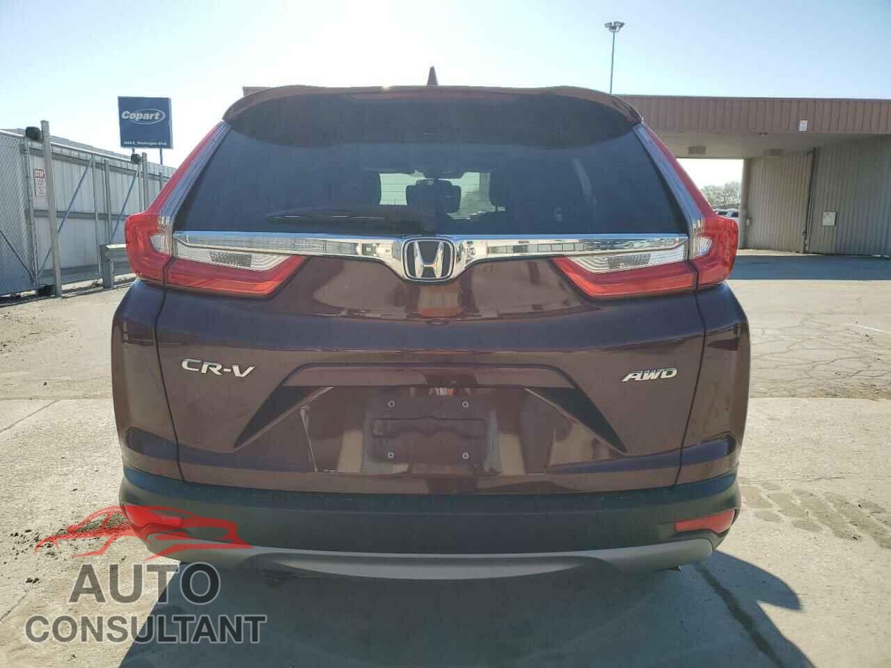 HONDA CRV 2017 - 5J6RW2H51HL039945
