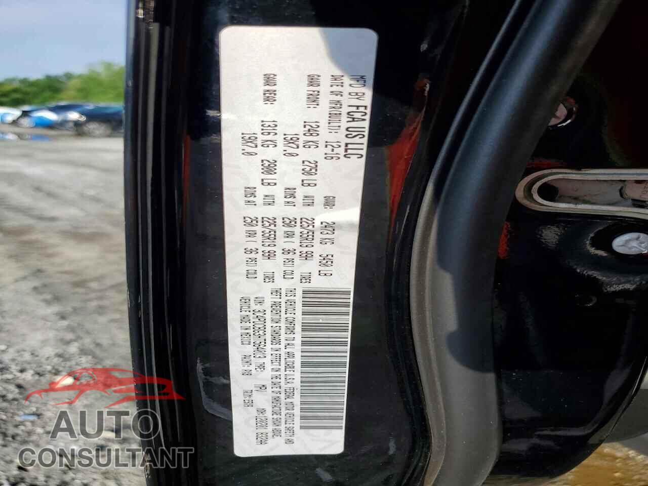 DODGE JOURNEY 2017 - 3C4PDCBG3HT564013