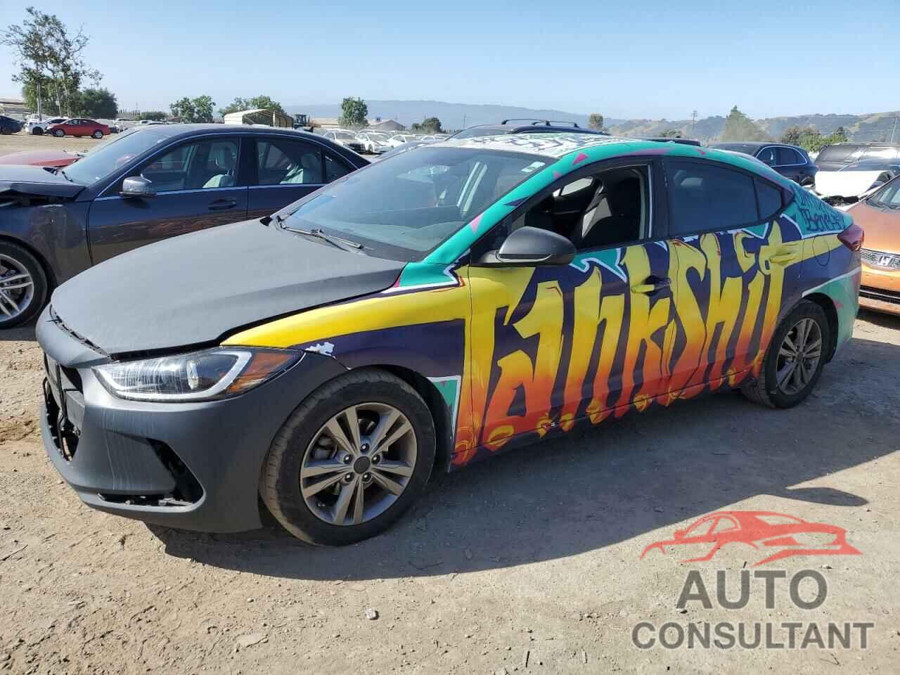 HYUNDAI ELANTRA 2018 - 5NPD84LF4JH289941