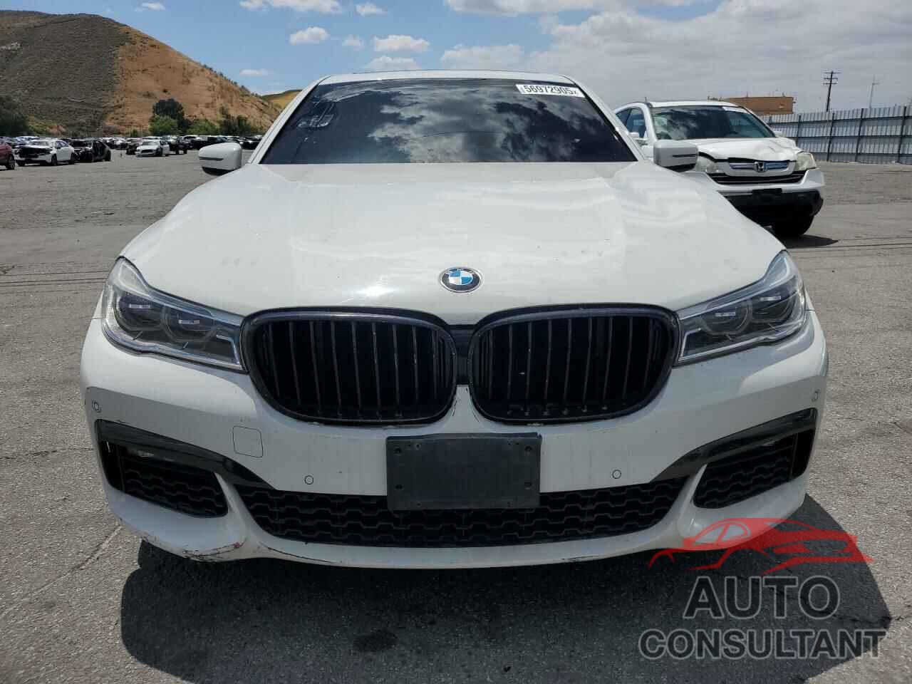 BMW 7 SERIES 2016 - WBA7F0C56GGL99130