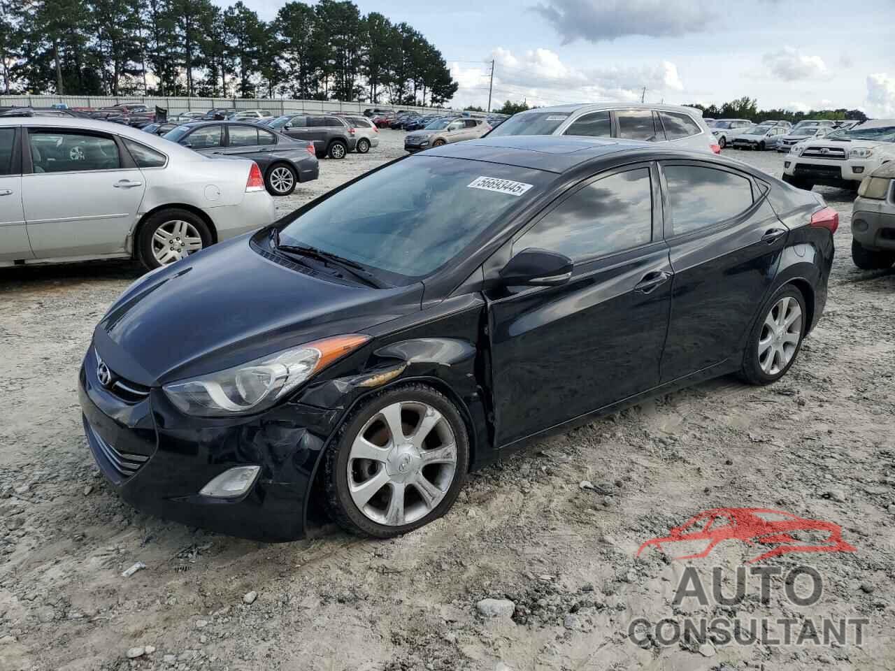 HYUNDAI ELANTRA 2013 - KMHDH4AE5DU007032