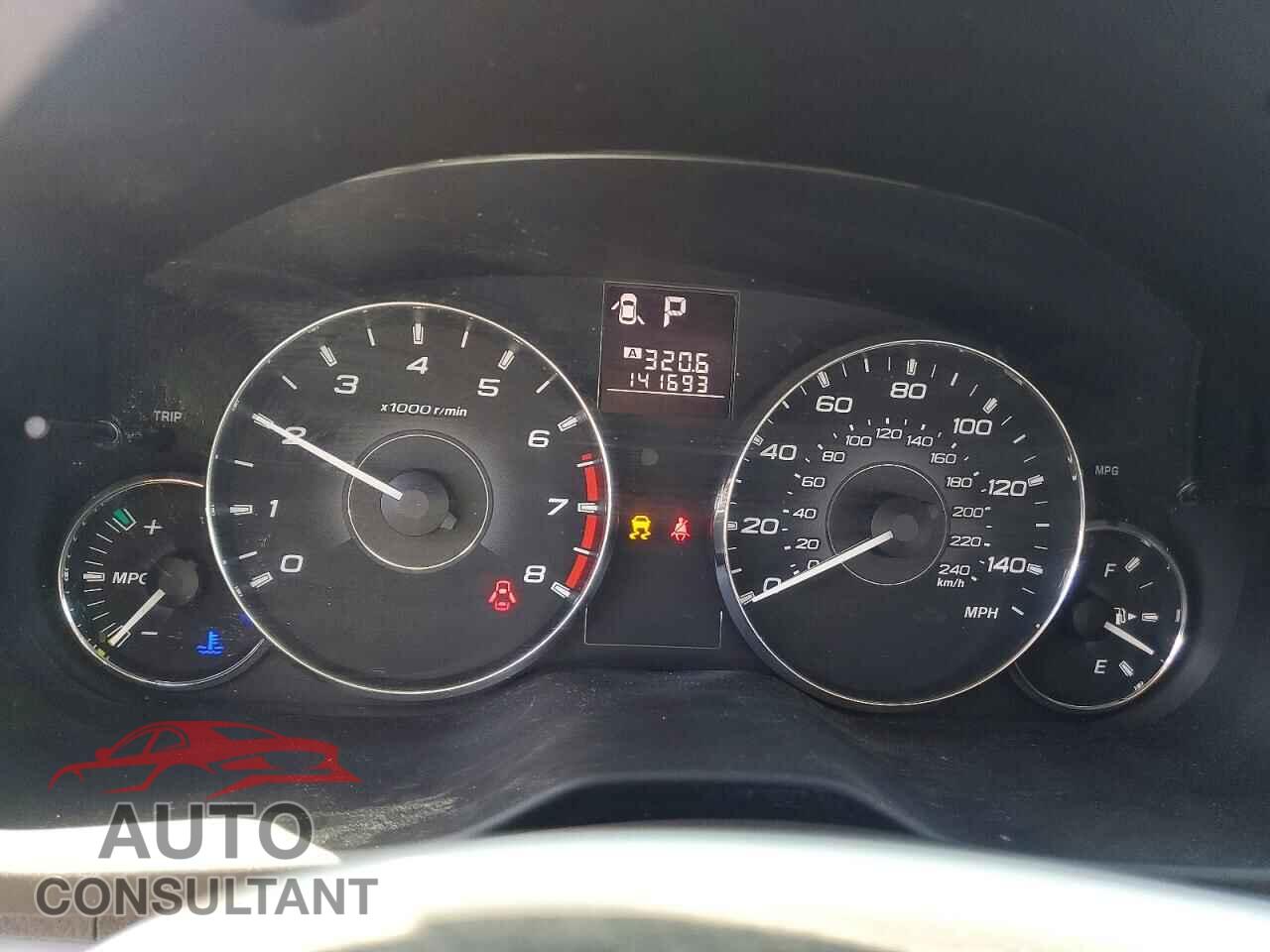 SUBARU OUTBACK 2011 - 4S4BRBCC0B3407460