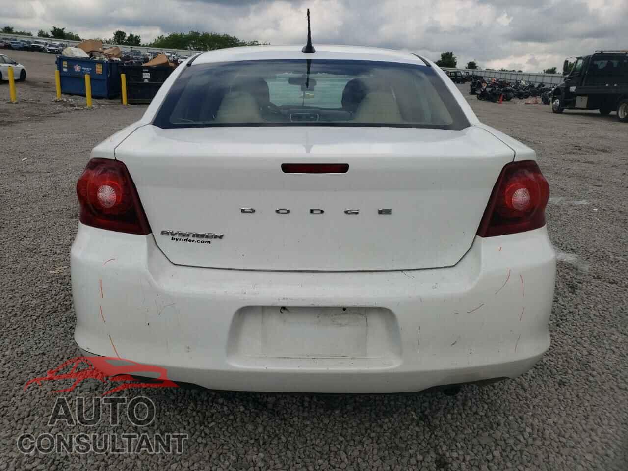 DODGE AVENGER 2013 - 1C3CDZAB5DN603335