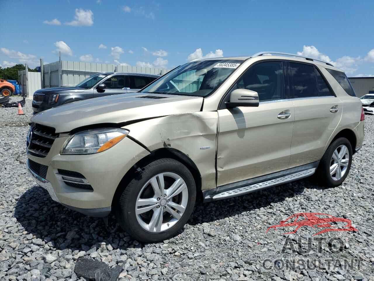 MERCEDES-BENZ M-CLASS 2012 - 4JGDA5HB0CA025170