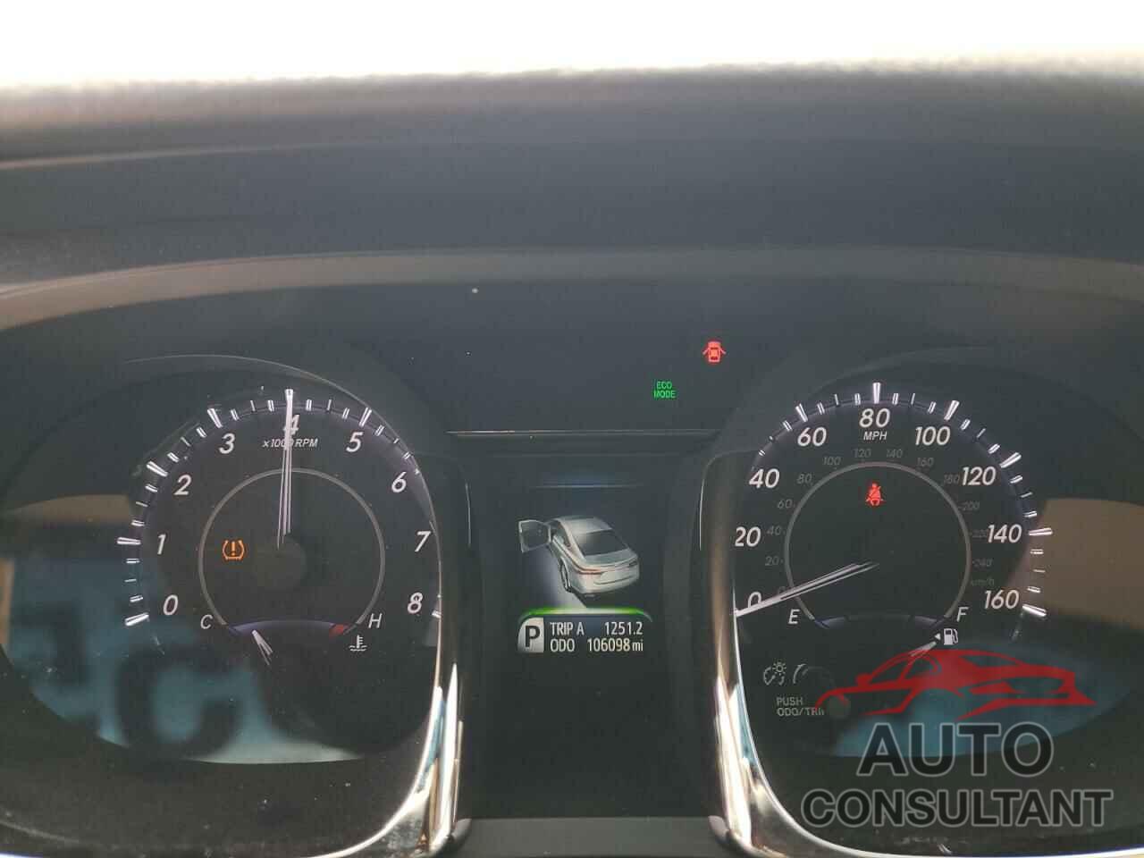 TOYOTA AVALON 2013 - 4T1BK1EB0DU034680