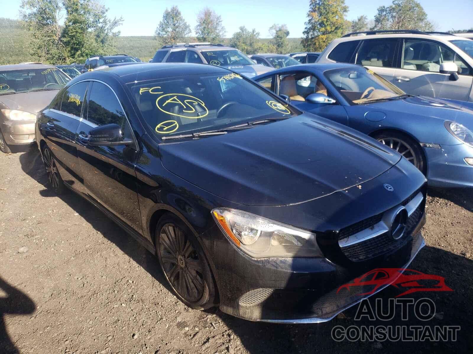 MERCEDES-BENZ CLA-CLASS 2018 - WDDSJ4GB8JN631562