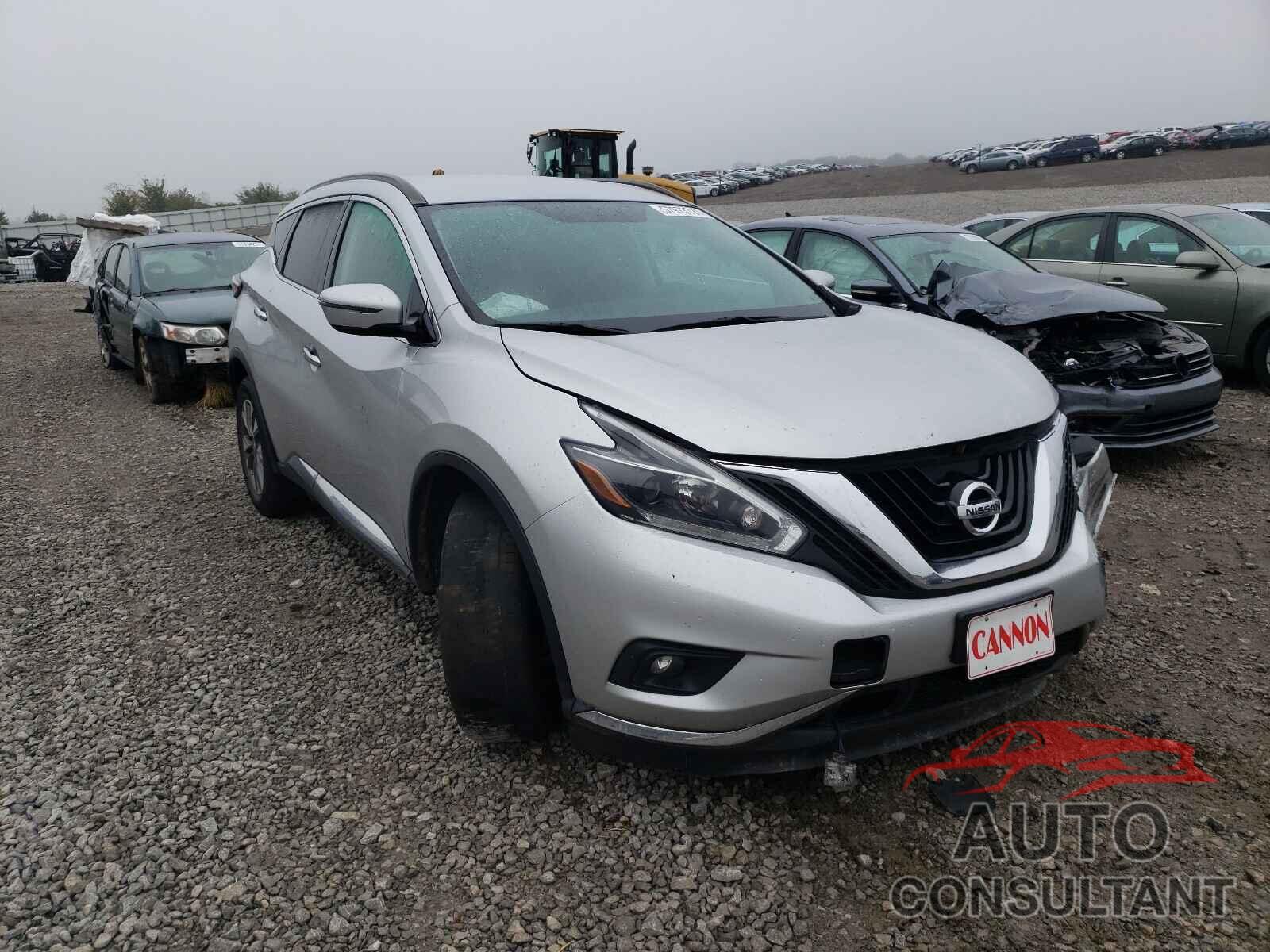 NISSAN MURANO 2018 - 5N1AZ2MH5JN146559